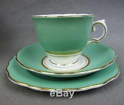 Superb vintage Colclough Harlequin Bone China TEA SET / SERVICE. Cups plates etc