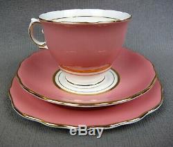 Superb vintage Colclough Harlequin Bone China TEA SET / SERVICE. Cups plates etc