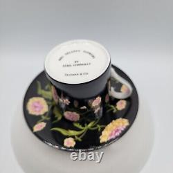 TIFFANY & CO. Rare Mrs. Delaney's Demitasse Tea Cup & Saucer. 4 Sets. Stunning