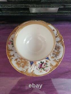 Tea Cup, Butterfly Handle, Antique Old Paris