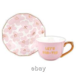 Tea Cup & Saucer Set Par-Tea Size 5 oz Pack of 6