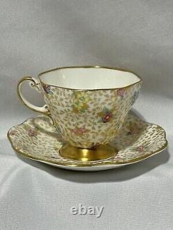 Tea Cup & Saucer Sets(#3) Bone China EB FOLEY England #2737 #2724 #2918