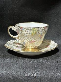 Tea Cup & Saucer Sets(#3) Bone China EB FOLEY England #2737 #2724 #2918