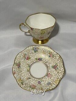 Tea Cup & Saucer Sets(#3) Bone China EB FOLEY England #2737 #2724 #2918