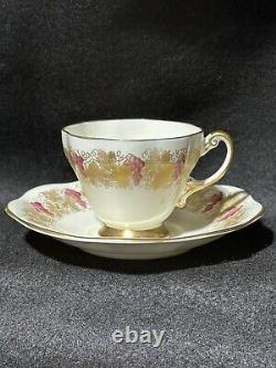 Tea Cup & Saucer Sets(#3) Bone China EB FOLEY England #2737 #2724 #2918