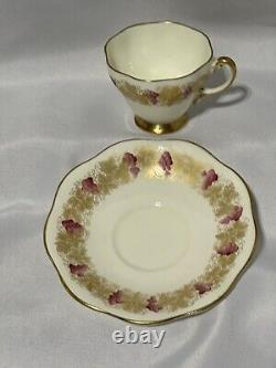 Tea Cup & Saucer Sets(#3) Bone China EB FOLEY England #2737 #2724 #2918