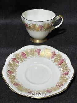 Tea Cup & Saucer Sets(#3) Bone China EB FOLEY England #2737 #2724 #2918