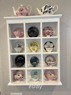 Tea Set Display Rack, Saucer and tea cup set collection display cabinet, mug