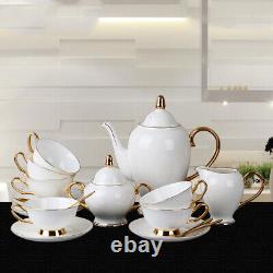 Tea set Bone Gold-painted Coffee Cup And Saucer