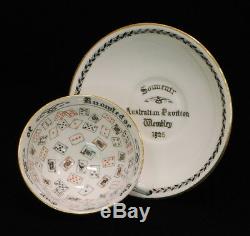 The Cup of Knowledge Fortune Telling 1925 bone china tea cup & saucer