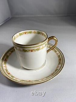 Theodore Haviland Limoges France Tea Cup And Saucer Antique