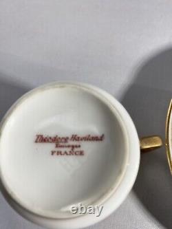 Theodore Haviland Limoges France Tea Cup And Saucer Antique