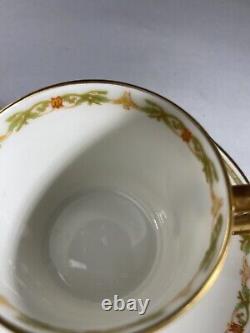 Theodore Haviland Limoges France Tea Cup And Saucer Antique