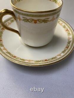 Theodore Haviland Limoges France Tea Cup And Saucer Antique