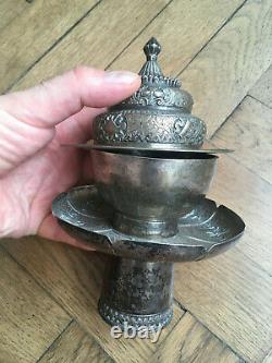 Tibetan silver Teacup