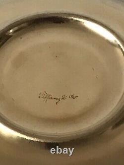 Tiffany & Co Art Nouveau Espresso Tea Cup & Saucer Signature Vintage Antique