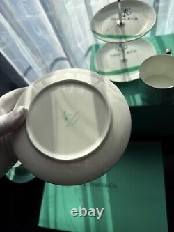 Tiffany & Co. Coffee and Tea Set with Dessert Stand, Iconic Blue Gift Package