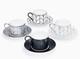 Tiffany & Co Wheat Leaf Tea Cup & Saucer 8 Piece Set Brand New
