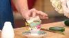 Tori Spelling Shows You How To Make An Easy Teacup Flower Arrangement