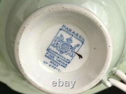VTG Paragon 1935 Marks Fortune Telling'Signs & Omens' Tea Cup Saucer Gold Trim