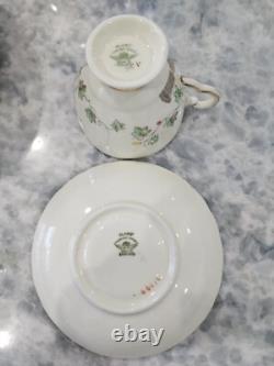Various England 5 Sets tea cups with saucers and 6 Addidional Germany saucers