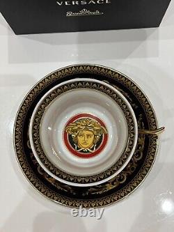 Versace 2 piece medusa tea cup and saucer $290