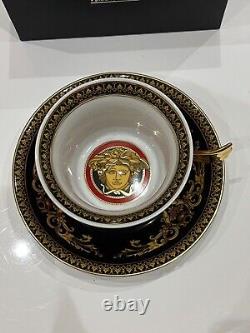 Versace 2 piece medusa tea cup and saucer $290