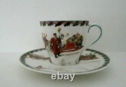 Very Rare Royal Doulton Antique Seriesware Miniature Teacup And Saucer E4109