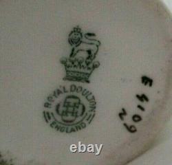 Very Rare Royal Doulton Antique Seriesware Miniature Teacup And Saucer E4109