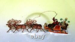 Very Rare Royal Doulton Teacup & Saucer Christmas, Santa Claus E5108 Perfect