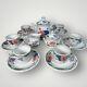 Villeroy & Boch Amapola Demitasse Cup & Saucer Tea Set Service For 6 Germany