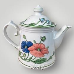 Villeroy & Boch Amapola Demitasse Cup & Saucer Tea Set Service for 6 Germany
