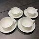 Villeroy & Boch Tea Cup & Saucer Soup Cup 4 Sets White Pre-owned Good Condition