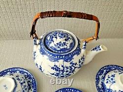 Vintage Asian Japanese Porcelain Teapot & Tea Cup Saucer Sets