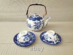 Vintage Asian Japanese Porcelain Teapot & Tea Cup Saucer Sets