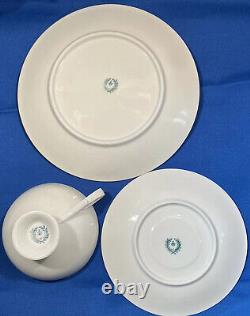 Vintage Bavarian 3 Piece Tea Sets- Cup/ Saucer/Sandwich Plate-5 Sets Fine China