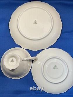 Vintage Bavarian 3 Piece Tea Sets- Cup/ Saucer/Sandwich Plate-5 Sets Fine China