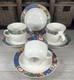 Vintage Majesticware 1994 Sue Zipkin China Large Tea Cup Set 7 Piece Great Cond