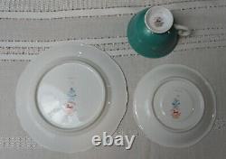 Vintage OLD BRUNSWICK 1747 FURSTENBERG Germany TEA SET 8 Cups, Saucers, Plates