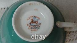 Vintage OLD BRUNSWICK 1747 FURSTENBERG Germany TEA SET 8 Cups, Saucers, Plates