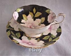 Vintage Paragon Double Warrant Pink Gardenia Tea Cup & Saucer, for Queen Mary