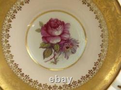 Vintage Paragon Tea Cup & Saucer Porcelain Pink Rose gold trim
