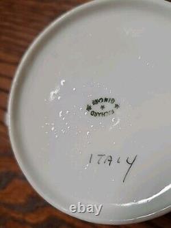 Vintage Richard Ginori 1735 Voliere Tea Cup & Saucer Set Love Birds Italy 7-49