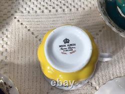 Vintage Royal Albert REGAL SERIES Teacups/Saucers(6) SetsGORGEOUSFREE SHIPPING