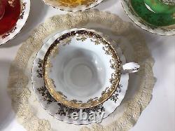 Vintage Royal Albert REGAL SERIES Teacups/Saucers(6) SetsGORGEOUSFREE SHIPPING