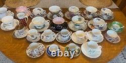 Vintage teacup collection