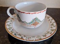 Vtg Royal Copenhagen Christmas Joy Teacup & Saucer C 2004