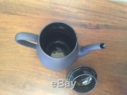 Wedgwood BASALT BLACK Demitasse Coffee Tea Set