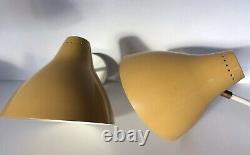 X2 Original Scones Wall lights 1950s Vintage Mid Century In very good condition