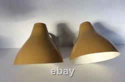 X2 Original Scones Wall lights 1950s Vintage Mid Century In very good condition